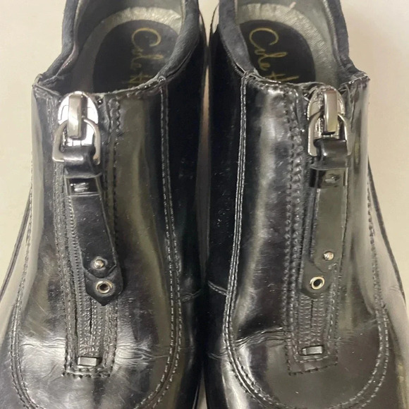 Cole Haan black patten waterproof clog/loafer size 5B - Picture 2 of 6